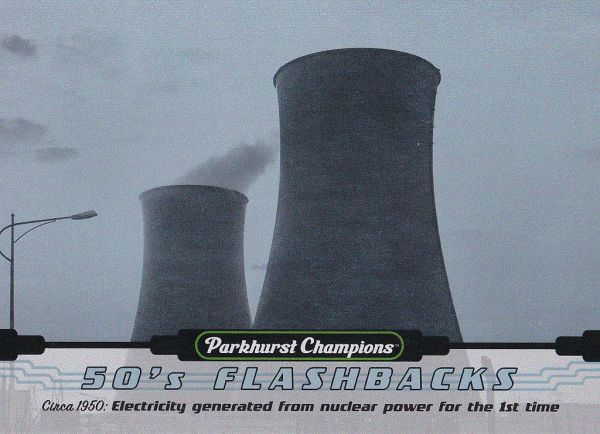insert karta NUCLEAR POWER 22-23 Parkhurst Champions 50´s Flashbacks číslo FB-2